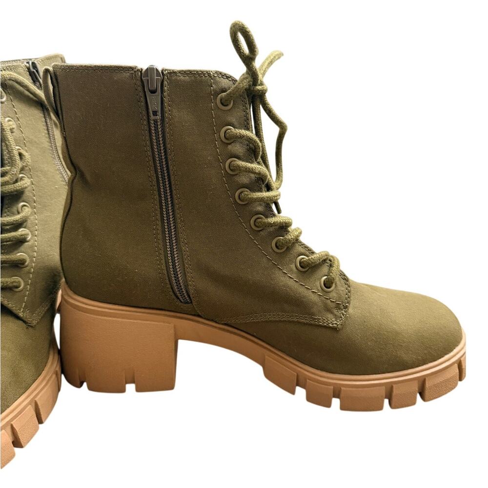 Universal Thread Platform Boots Combat Chunky Ank… - image 5